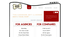 Desktop Screenshot of fetchmarketing.ca